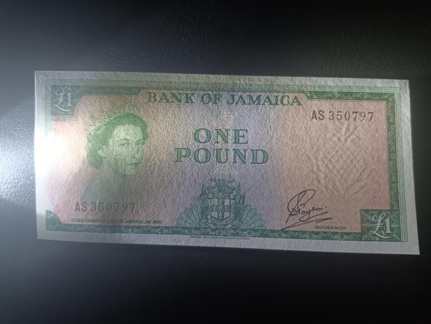 2025十一月第五期，总第203期 牙买加1960版1镑UNC-，小皇冠女王和甘蔗收获