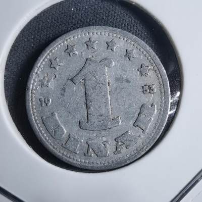 沼泽如烟--第909场 - 南斯拉夫1953年1第纳尔