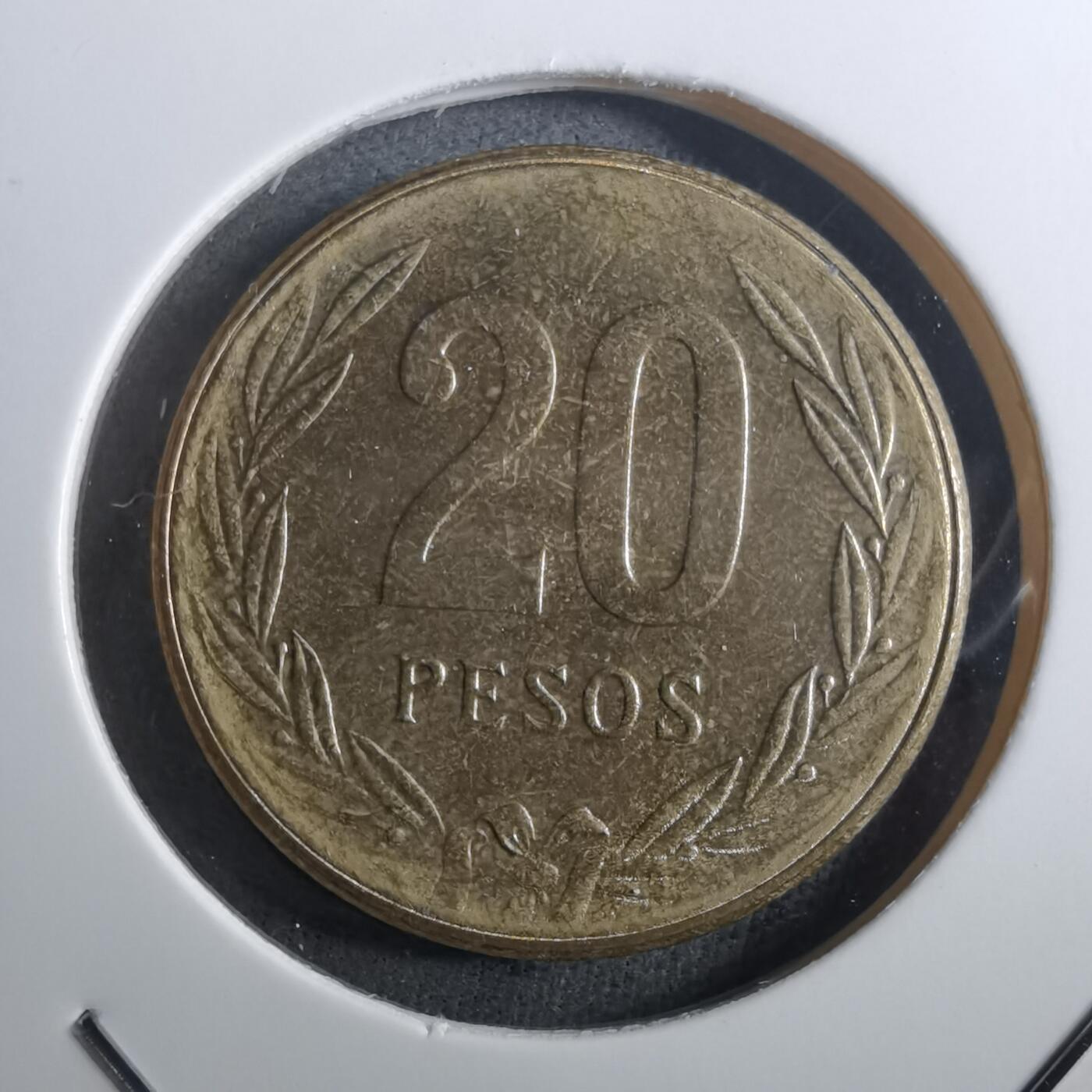 沼泽如烟--第910场 哥伦比亚1984年20比索