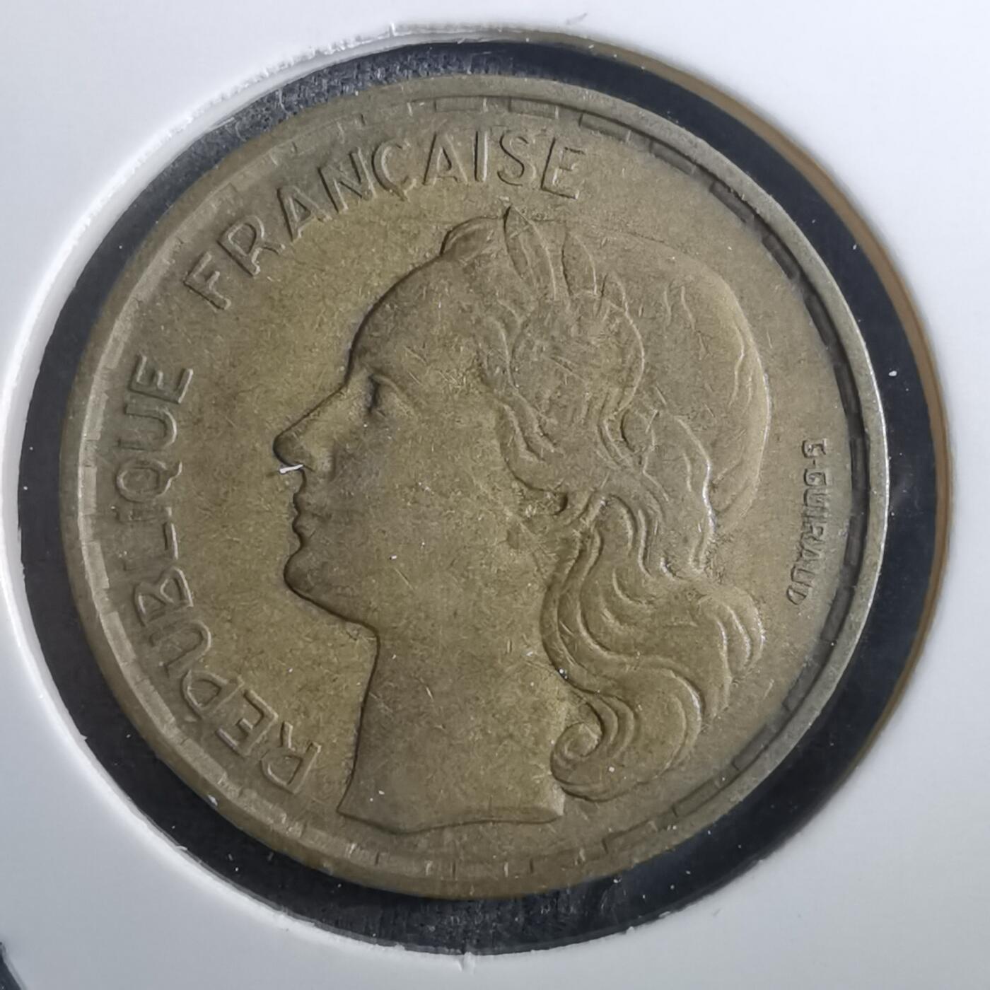 沼泽如烟--第910场 法国1951年20法郎