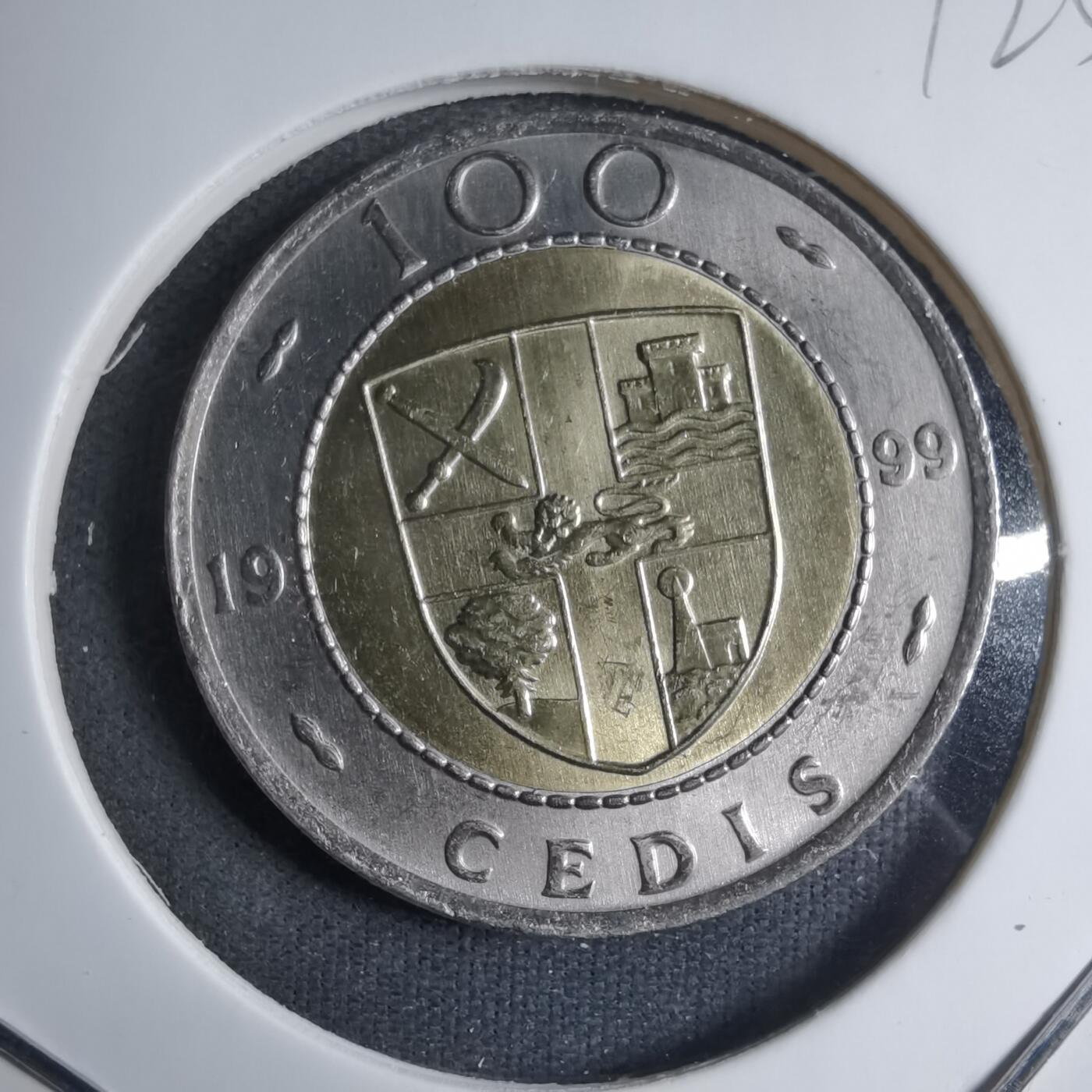 沼泽如烟--第909场 加纳1999年100塞地