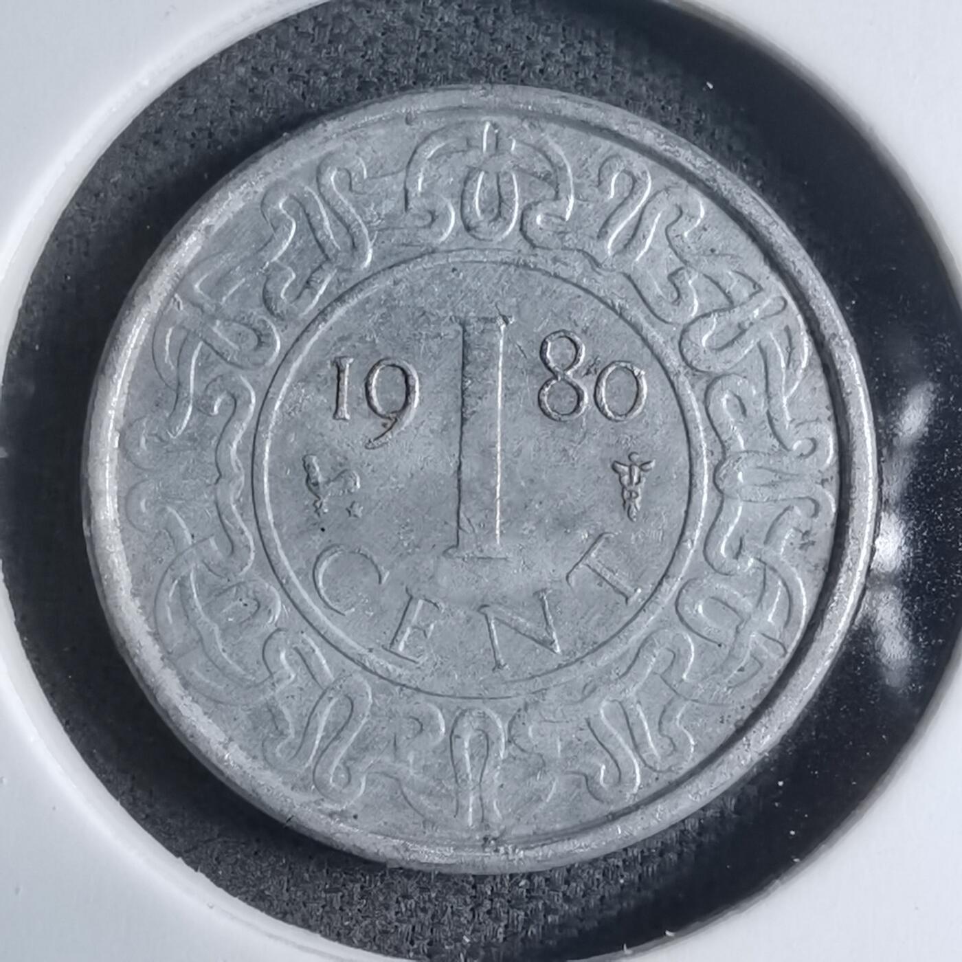 沼泽如烟--第909场 苏里南1980年一分