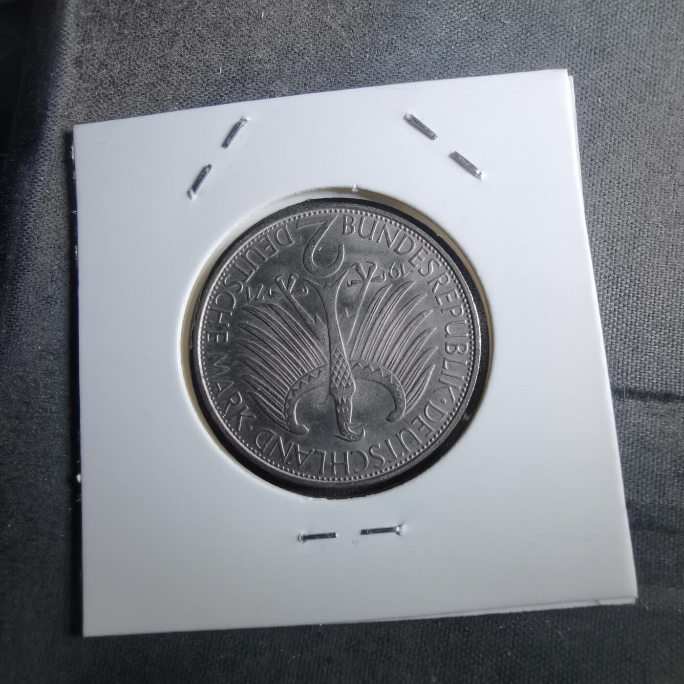 沼泽如烟--第910场 德国1971年2马克