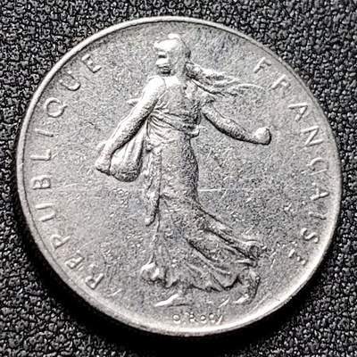 泉币菌-第133场-精品福利场 - 法国1法郎播种女神24mm