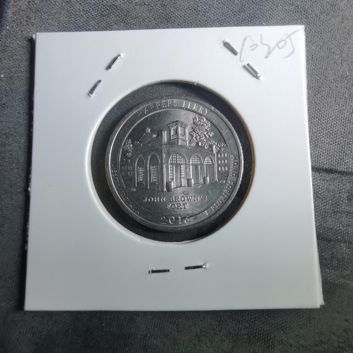 沼泽如烟--第910场 美国2016年25分纪念币