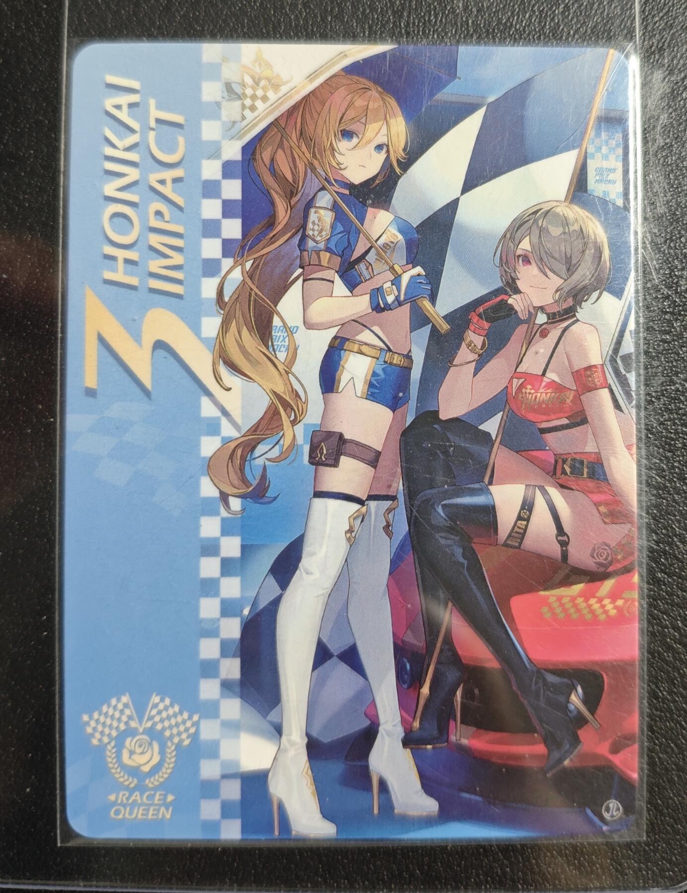 天玑星卡拍第141期《11.24周一截拍》持续收拍收评中 满赠卡需备注 【亲签卡】京珞卡牌 崩坏3 赛车女郎