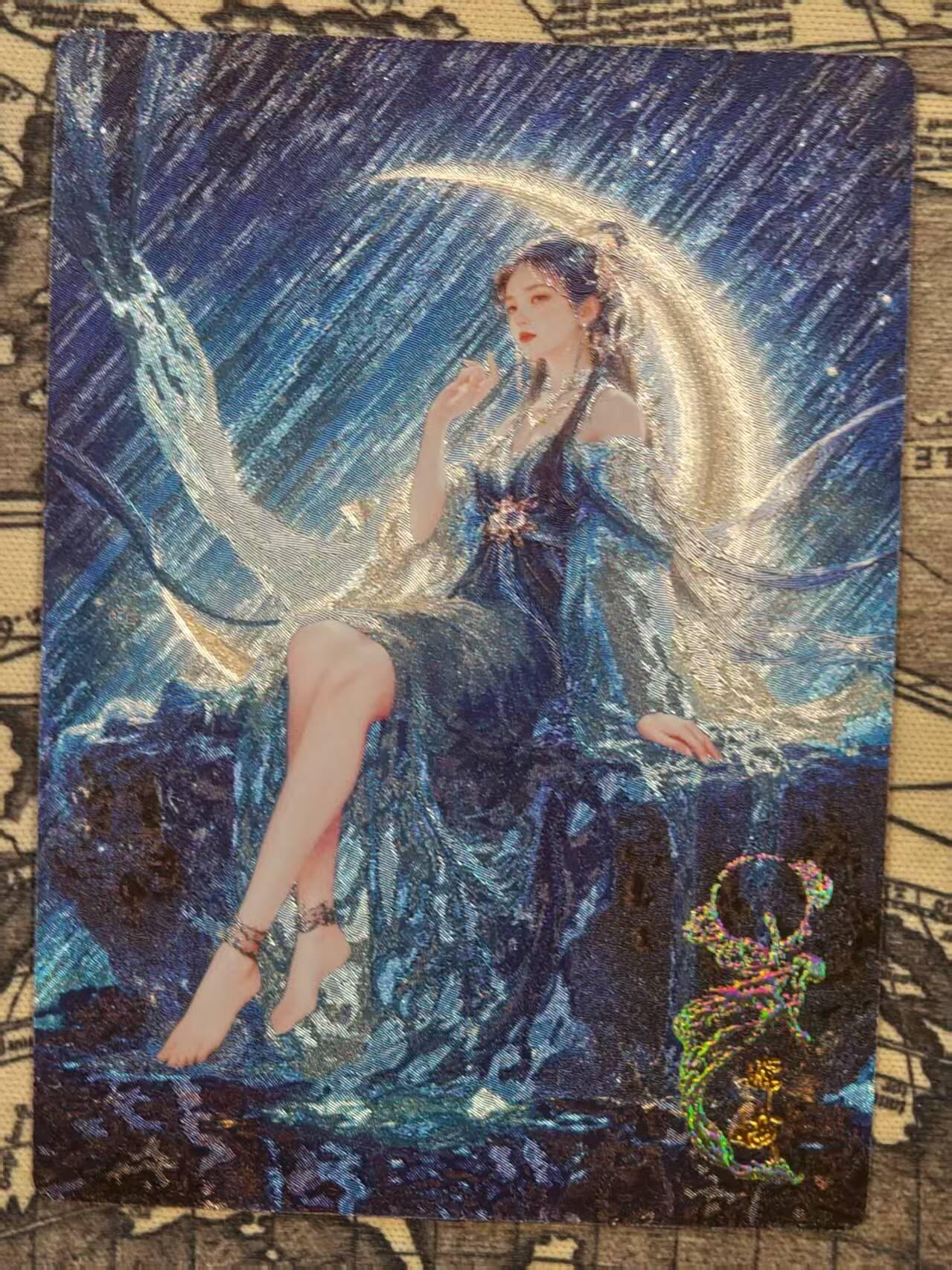 龙虎卡牌六四场 （无佣金，周六结拍，欢迎送拍） 粗闪卡 奇点 嫦娥