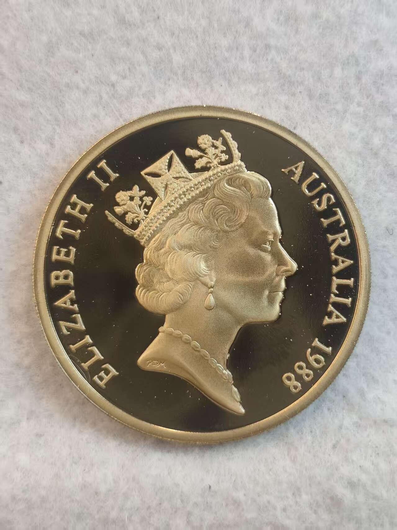 G&W世界散币，银币处理专场（第37场） 澳大利亚1988年5元  新议会大厦启用