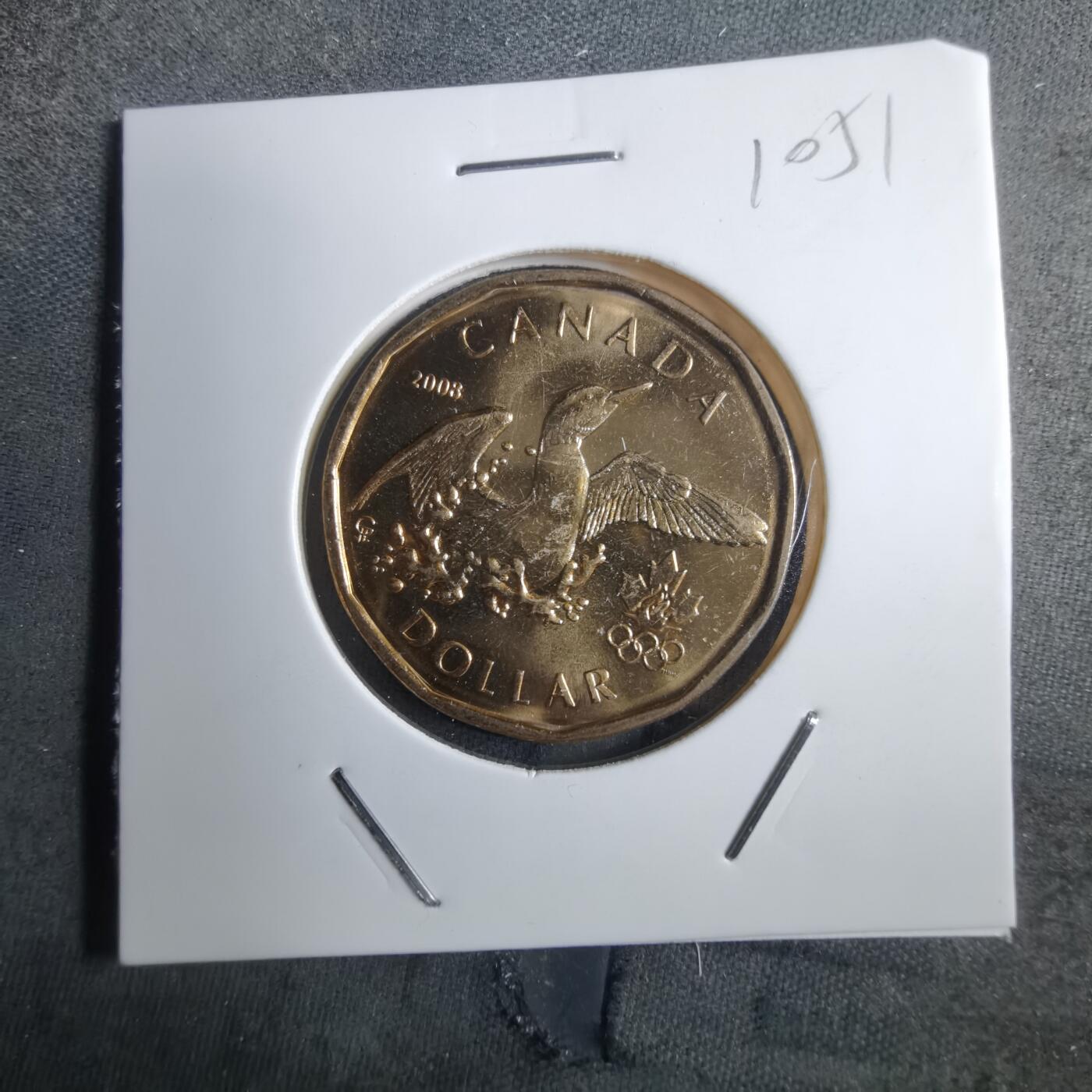 沼泽如烟--第910场 加拿大2008年一元