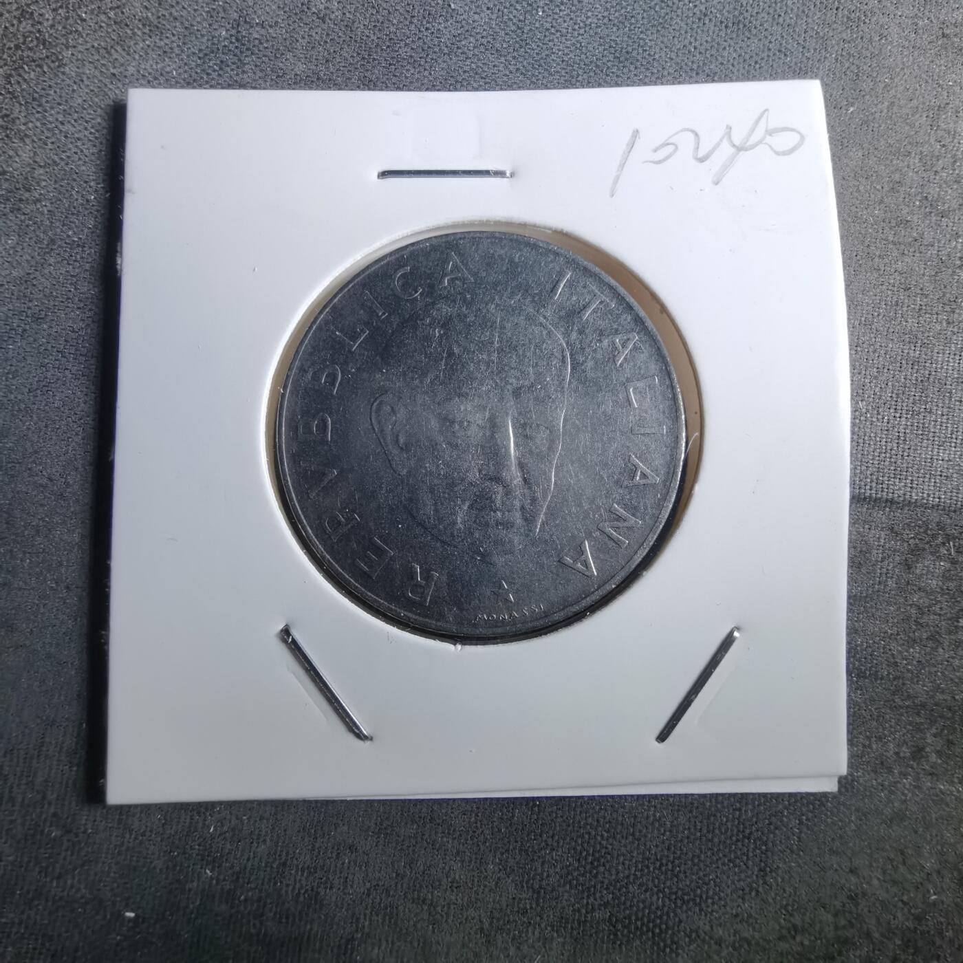 沼泽如烟--第910场 意大利1974年100里拉纪念币