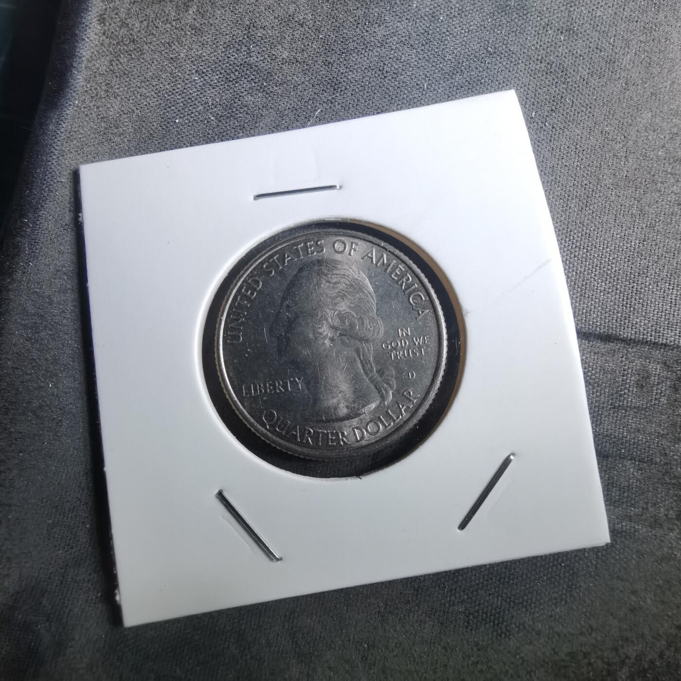 沼泽如烟--第910场 美国2014年25分纪念币