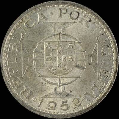 【雨安】【直播拍卖】【世界币章115期-裸币】2025-11-21 周五 19:30 保真 - [中国澳门] 澳门 5元 1952年 KM#5 [15.00 g., 0.720 Silver]