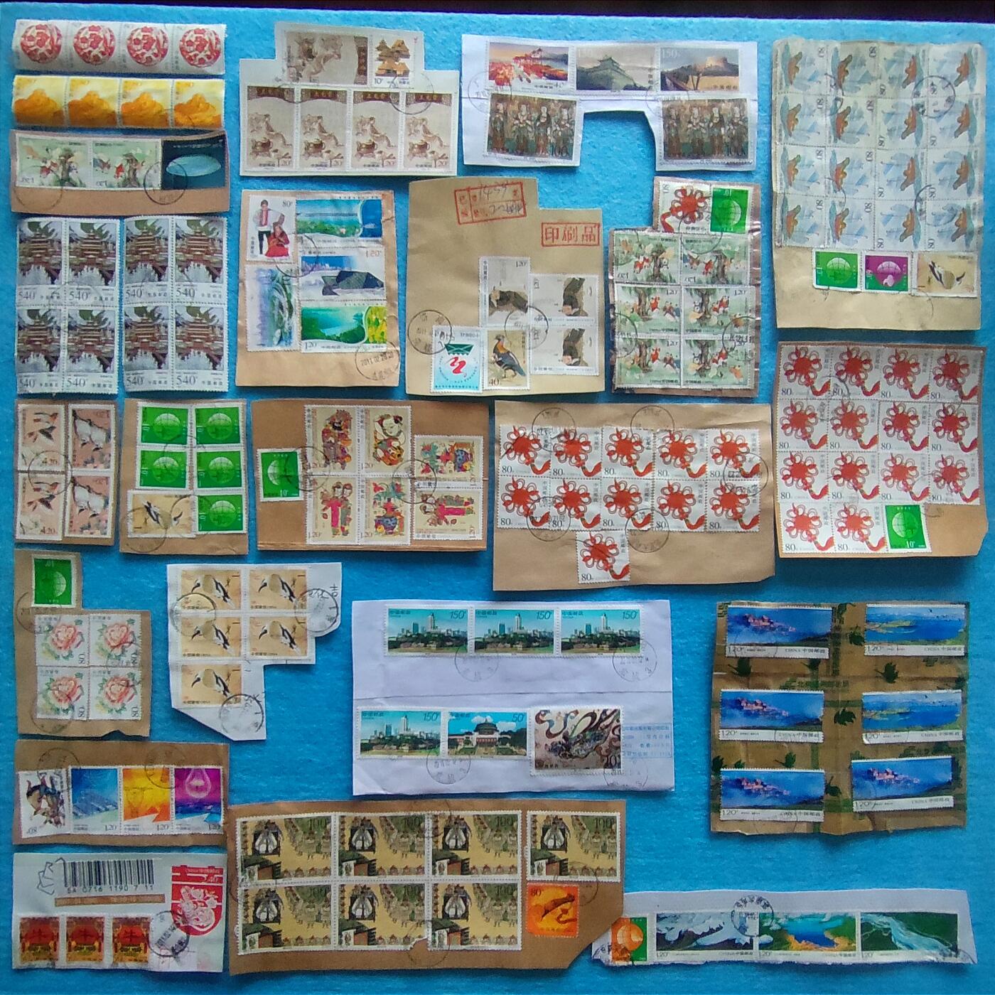 11月20日 🌏全球币章 多品：旧邮票一堆