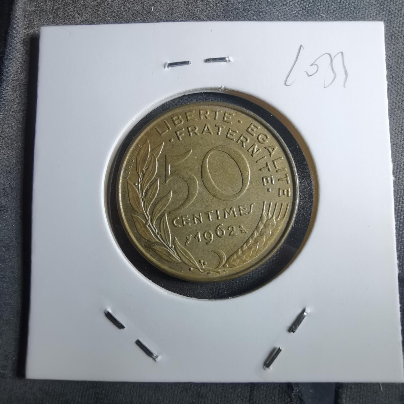 沼泽如烟--第910场 法国1962年50分  少见面值