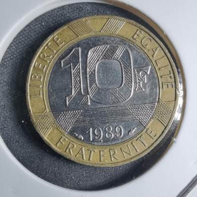 沼泽如烟--第909场 - 法国1989年10法郎