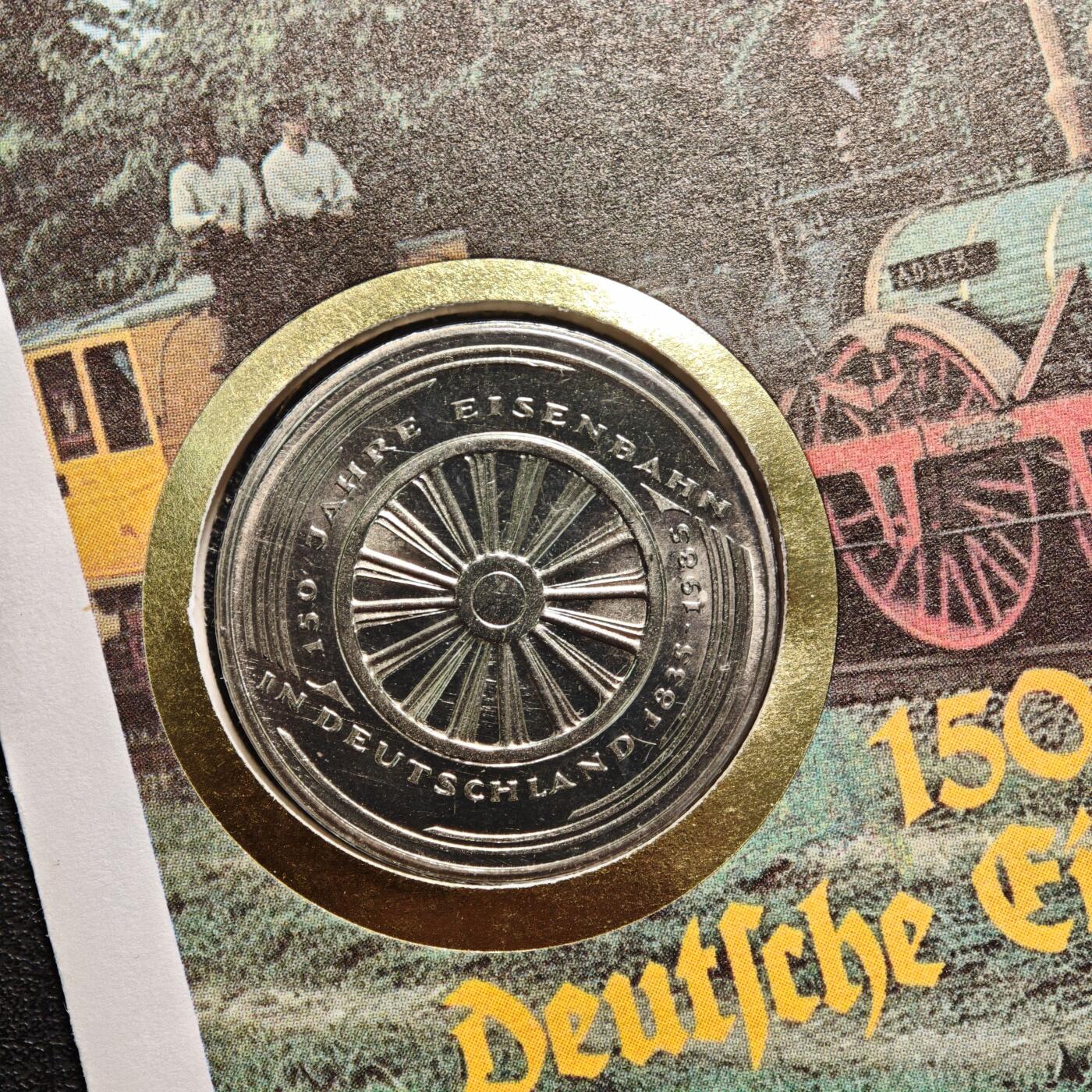 【德藏】世界币章拍卖第154期（拍品征集中~欢迎藏友联系） 3枚一组 德国马克邮币封 装帧精美