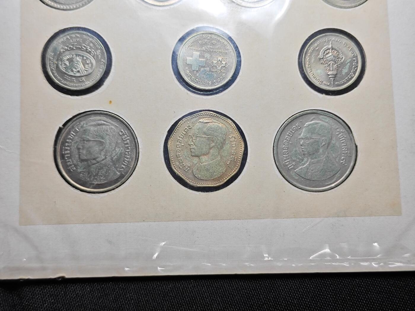 KK钱币收藏小铺 （套币 好品/批量散币 银币）专场  2月预留时间 周末发货  泰国套币 含早期萨当铜币 纪念币