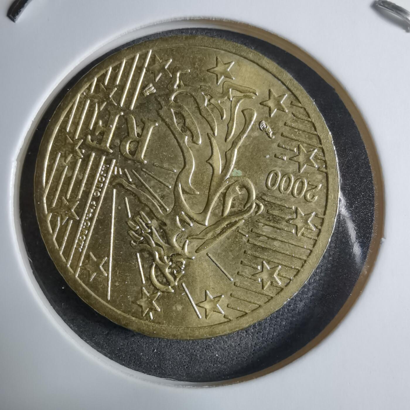 沼泽如烟--第909场 2000年50欧分