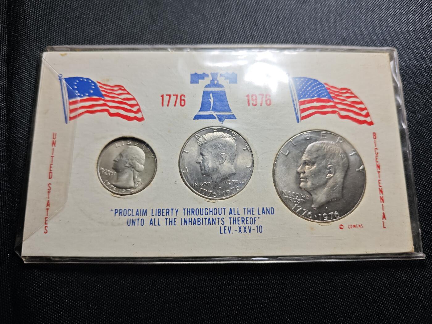 KK钱币收藏小铺 （套币 好品/批量散币 银币）专场  2月预留时间 周末发货  美国建国200周年纪念套币