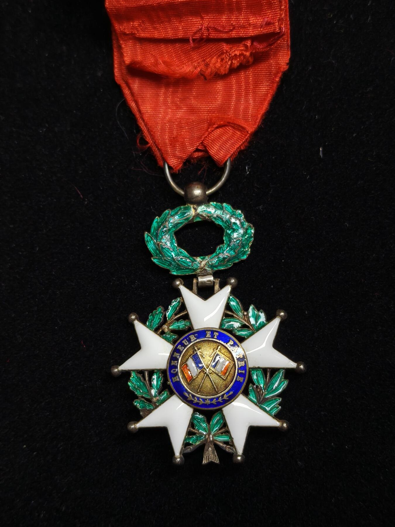 铭记历史 勿忘国耻 抗战胜利80周年精品专场 第二场 法国 三共荣誉军团勋章 银制