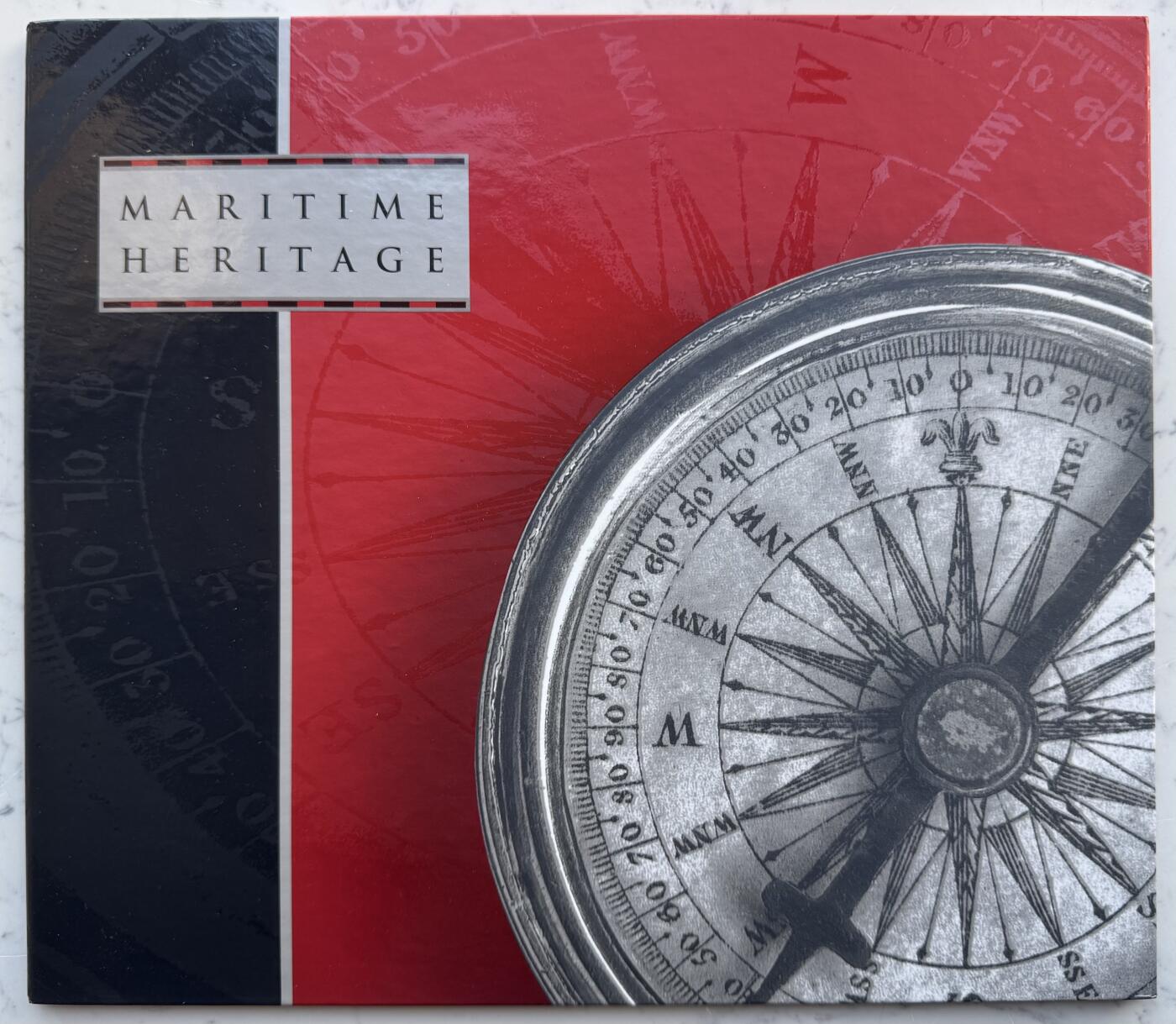 2025第25场（总第225期）：精品测试钞、纪念钞、塑料钞、连体钞综合场 黑字版MH99冠 澳大利亚海上文化遗产20元塑料纪念钞特殊加盖册装UNC（第1380号）