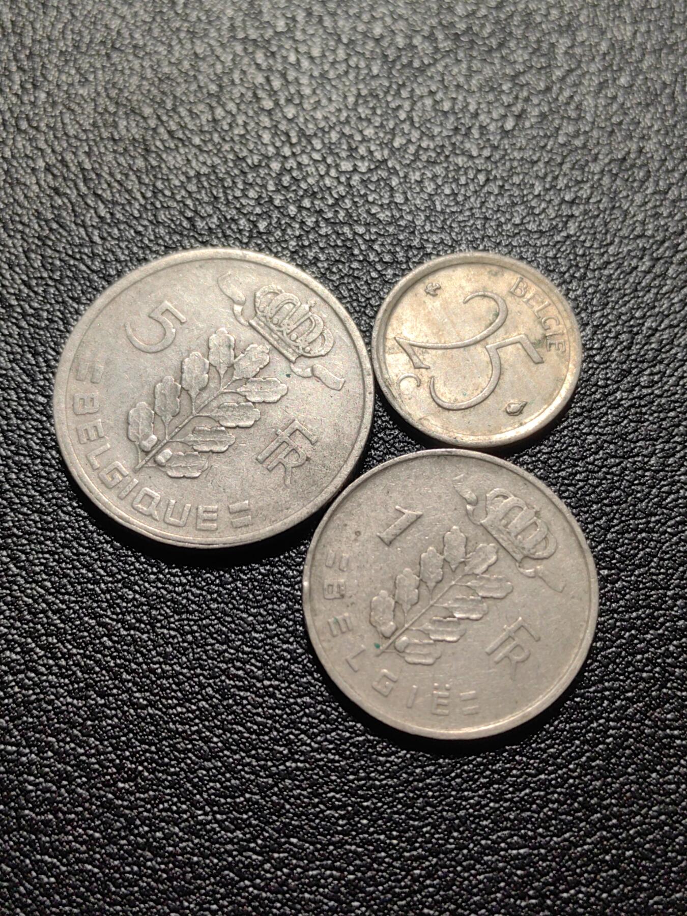 靖甫拍卖第十一场 比利时法郎三枚