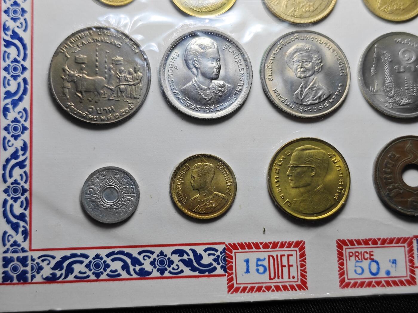 KK钱币收藏小铺 （套币 好品/批量散币 银币）专场  2月预留时间 周末发货  泰国套币