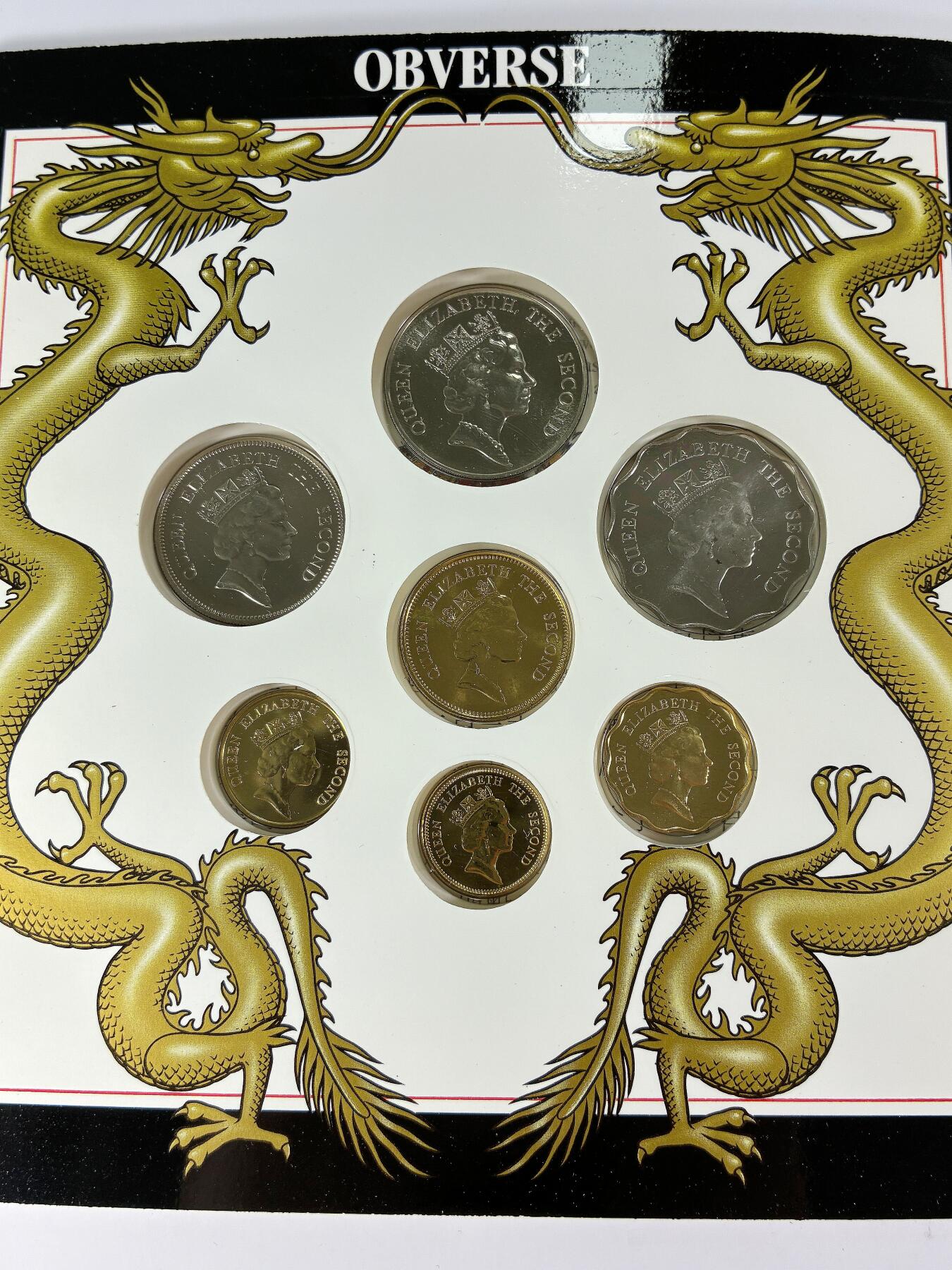 【雨安】【直播拍卖】【世界币章115期-裸币】2025-11-21 周五 19:30 保真 [中国香港] 香港 套币 1988年