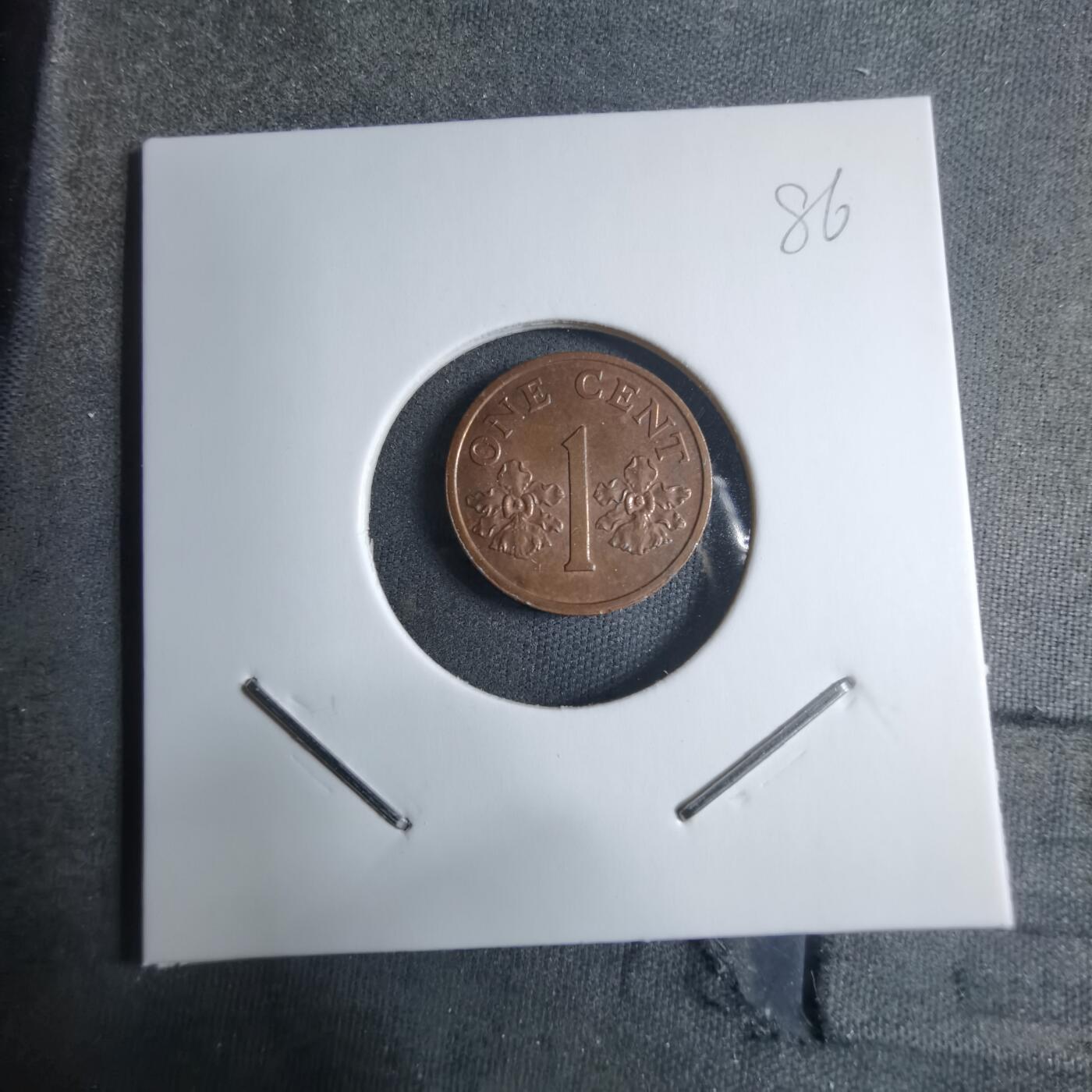 沼泽如烟--第909场 新加坡1986年一分