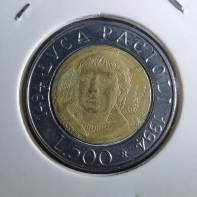 沼泽如烟--第910场 - 意大利1994年500里拉