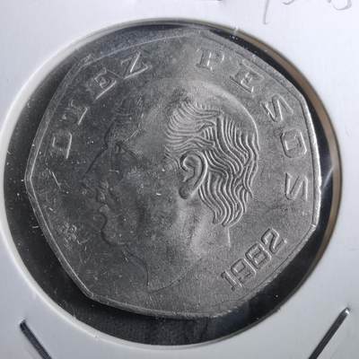 沼泽如烟--第910场 - 墨西哥1982年10比索