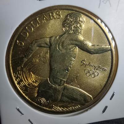 沼泽如烟--第910场 - 澳大利亚2000年五元纪念币