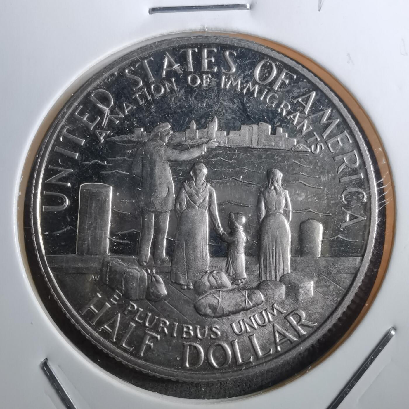 沼泽如烟--第910场 美国1986年半圆纪念币