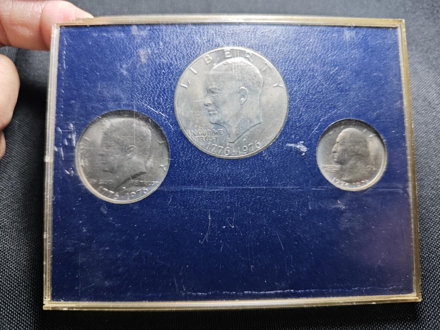 KK钱币收藏小铺 （套币 好品/批量散币 银币）专场  2月预留时间 周末发货  美国建国200周年纪念套币