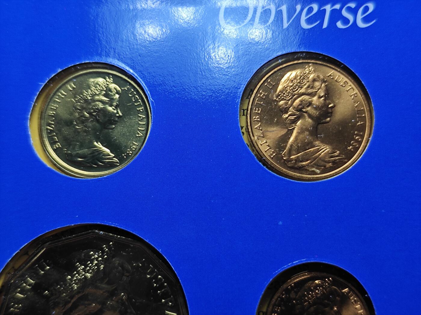 KK钱币收藏小铺 （套币 好品/批量散币 银币）专场  2月预留时间 周末发货  1984澳大利亚清年一套