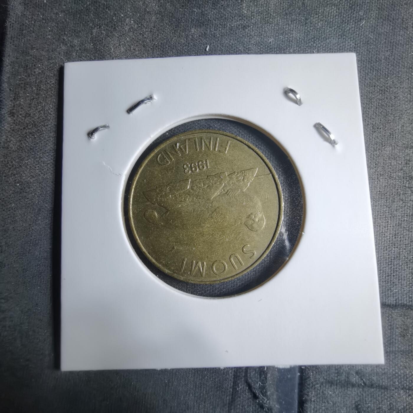 沼泽如烟--第909场 芬兰1993年5马克