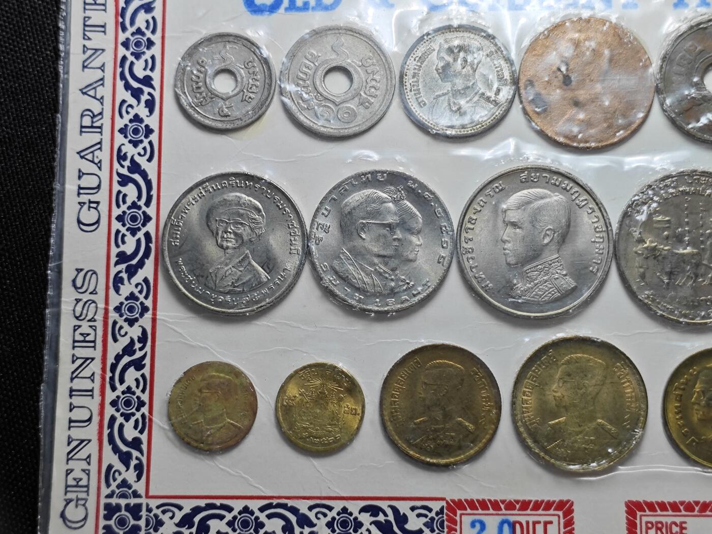 KK钱币收藏小铺 （套币 好品/批量散币 银币）专场  2月预留时间 周末发货  泰国套币 含萨当铜币