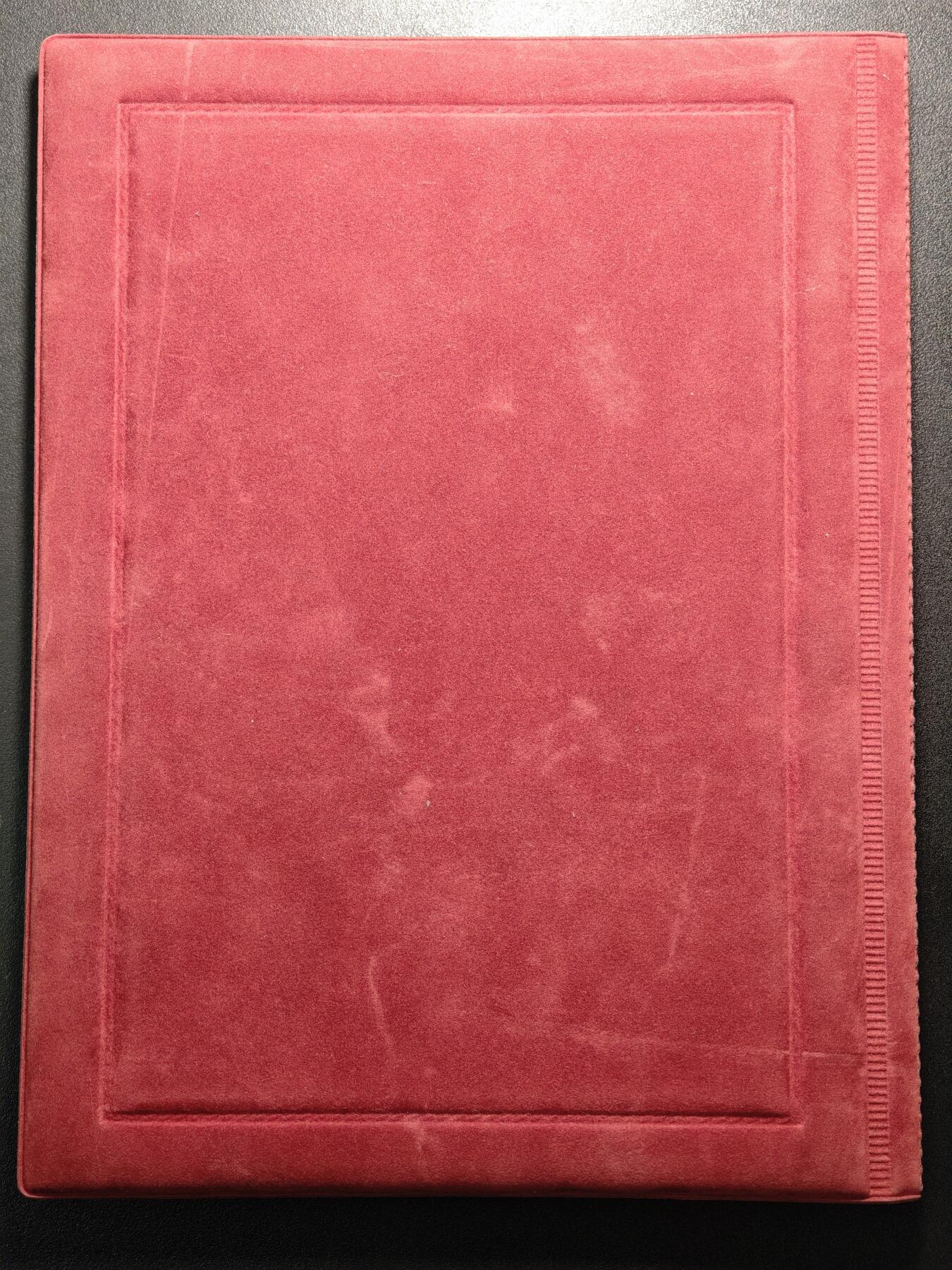【德藏】世界币章拍卖第154期（拍品征集中~欢迎藏友联系） 1989年 德意志联邦成立40周年钱币铸造档案样币纪念册 带设计师亲笔签名