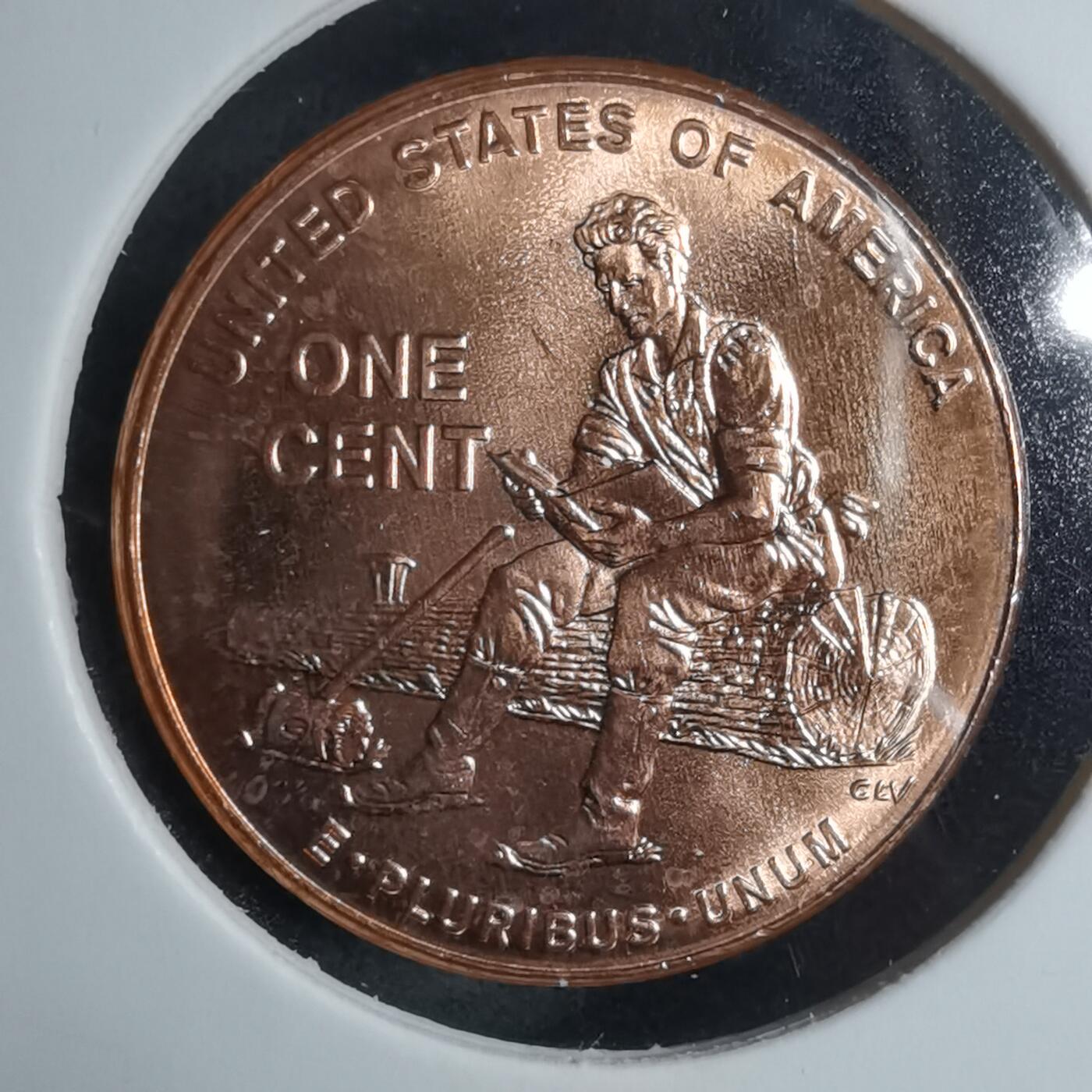 沼泽如烟--第909场 美国2009年一分纪念币