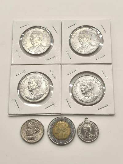 博洋堂世界钱币拍卖第147期（全场包邮） - 散币一组，其中4枚吴庭艳50苏品相非常好