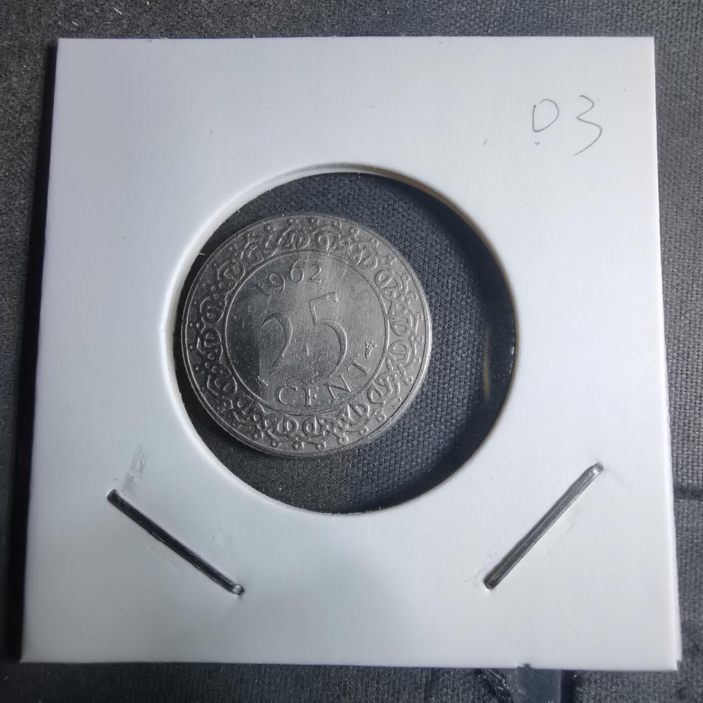 沼泽如烟--第909场 苏里南1962年25分