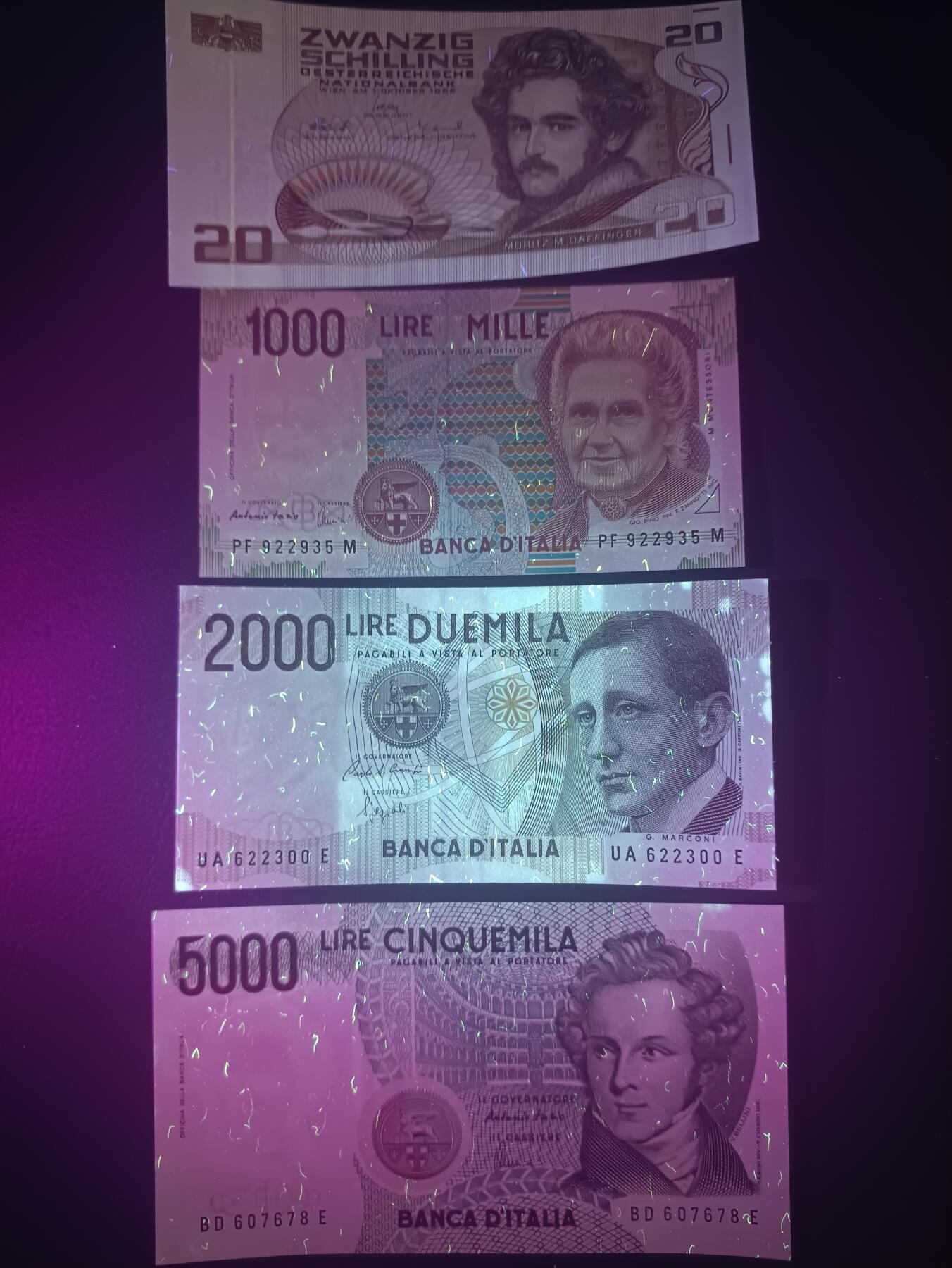 2025十一月第五期，总第203期 【地】欧洲纸币批量四张UNC—UNC-