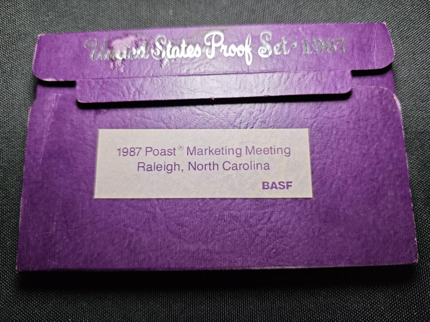 KK钱币收藏小铺 （套币 好品/批量散币 银币）专场  2月预留时间 周末发货  1987美国大小面值清年精制套币