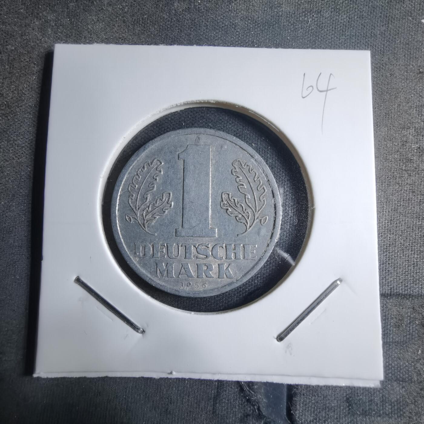 沼泽如烟--第909场 东德1956年1马克