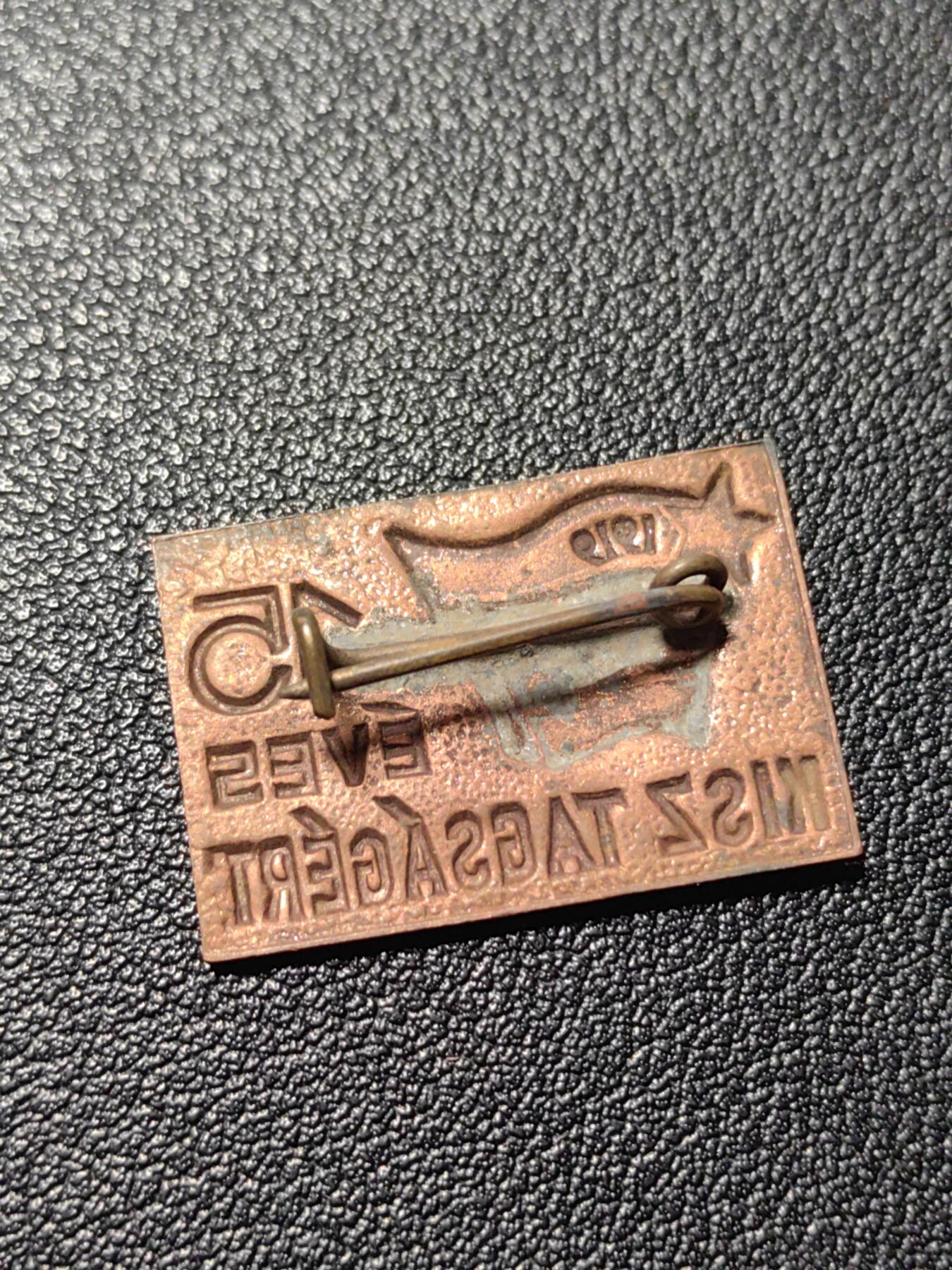 靖甫拍卖第十一场 匈牙利共青团15年团龄证章