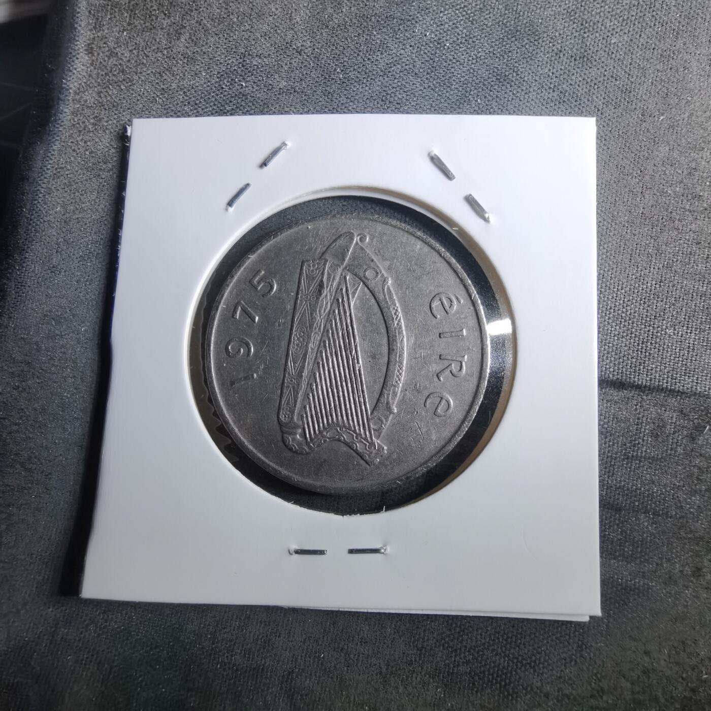 沼泽如烟--第910场 爱尔兰1975年10便士