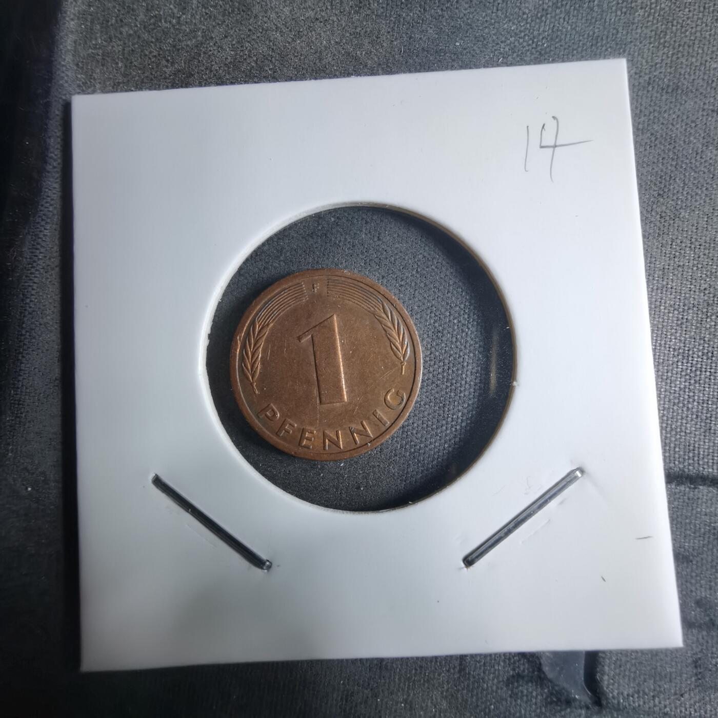 沼泽如烟--第909场 德国1989年1芬尼