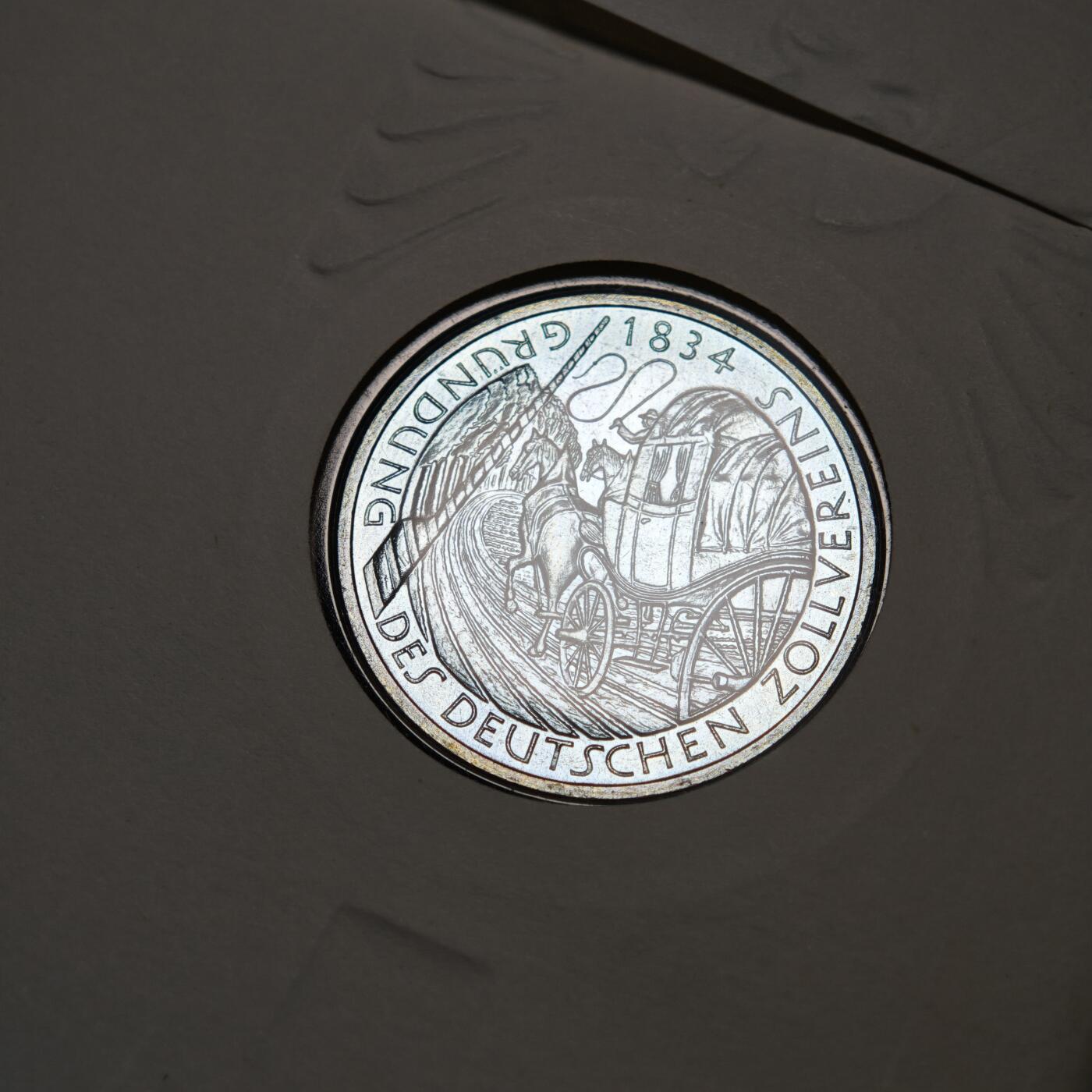 【德藏】世界币章拍卖第154期（拍品征集中~欢迎藏友联系） 3枚一组 德国马克邮币封 装帧精美