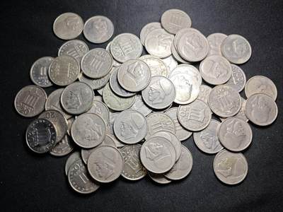 KK钱币收藏小铺 （套币 好品/批量散币 银币）专场  2月预留时间 周末发货 -  希腊20德拉克马一组71枚