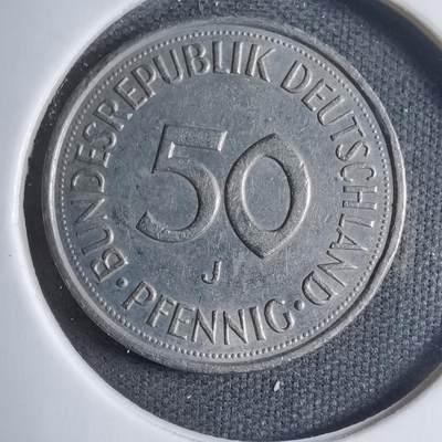 沼泽如烟--第909场 - 德国1989年50芬尼